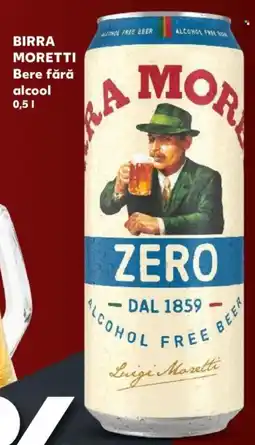 Kaufland Birra Moretti Bere fără alcool Ofertă