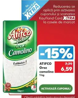 Kaufland Atifco Orez camolino Ofertă