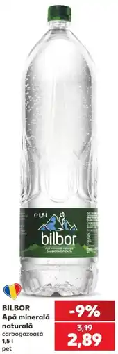 Kaufland Bilbor Apă minerală naturală carbogazoasă Ofertă