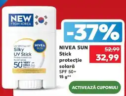 Kaufland Nivea sun stick protectie solară Ofertă