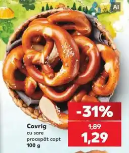 Kaufland Covrig cu sare Ofertă