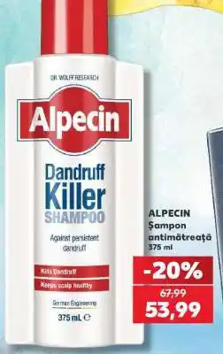 Kaufland ALPECIN Şampon antimătreaţă 375 ml Ofertă