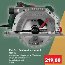 Kaufland Fierăstrău circular manual Ofertă