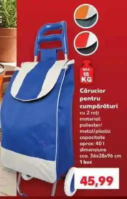 Kaufland Cărucior pentru cumpărături Ofertă