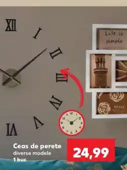 Kaufland Ceas de perete Ofertă