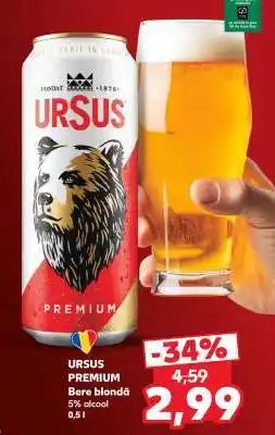 Kaufland URSUS PREMIUM Ofertă