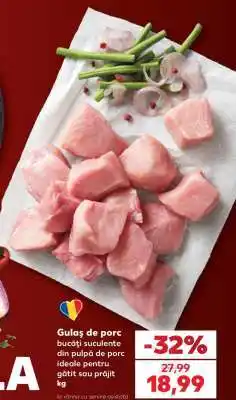 Kaufland Gulaş de porc Ofertă