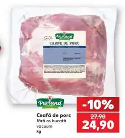 Kaufland Ceafă de porc Ofertă