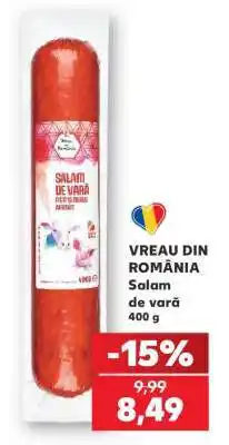 Kaufland Salam de vară Ofertă