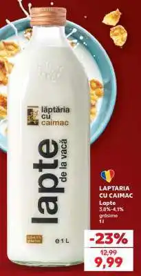 Kaufland LAPTARIA CU CAIMAC lapte Ofertă