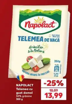 Kaufland NAPOLACT Telemea cu gust domol Ofertă