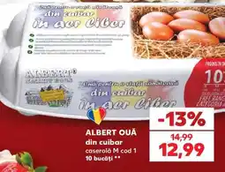 Kaufland ALBERT OUĂ din cuibar Ofertă