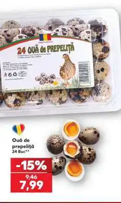 Kaufland Ouă de prepeliță Ofertă