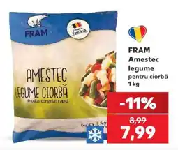 Kaufland FRAM Amestec legume pentru ciorbă 1 kg Ofertă