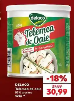 Kaufland DELACO Telemea de oaie Ofertă