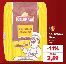Kaufland GOLDMAYA Mălai grișat 1 kg Ofertă