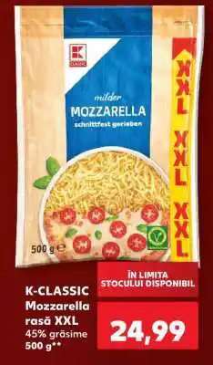 Kaufland K-CLASSIC Mozzarella rasă XXL Ofertă