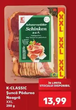 Kaufland K-CLASSIC Șuncă Pădurea Neagră Ofertă