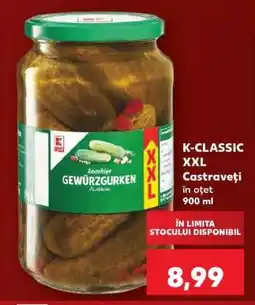 Kaufland K-CLASSIC XXL Castraveți în oțet Ofertă