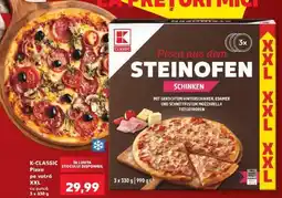 Kaufland K-CLASSIC Pizza pe vatră XXL cu șuncă Ofertă