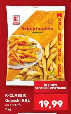 Kaufland K-CLASSIC Gnocchi XXL cu cartofi Ofertă