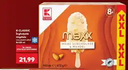 Kaufland K-CLASSIC Înghețată migdale ciocolată albă Ofertă