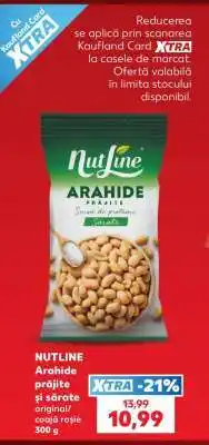 Kaufland NUTLINE Arahide Prăjite și Sărate Ofertă
