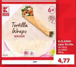 Kaufland K-CLASSIC Lipie Tortilla Ofertă