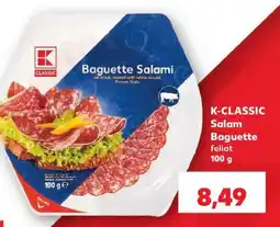 Kaufland K-CLASSIC Salam Baguette Ofertă