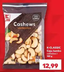 Kaufland K-CLASSIC Caju Jumbo Ofertă