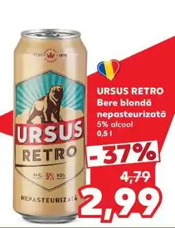 Kaufland URSUS RETRO Ofertă