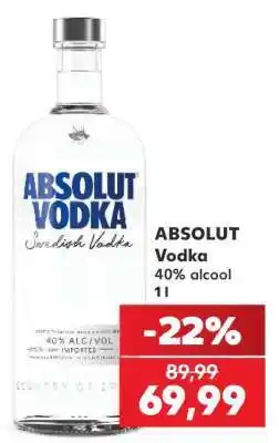 Kaufland ABSOLUT Vodka Ofertă