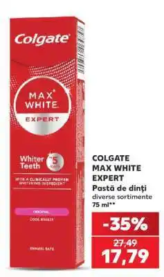 Kaufland COLGATE MAX WHITE EXPERT Ofertă