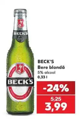 Kaufland BECK'S Ofertă