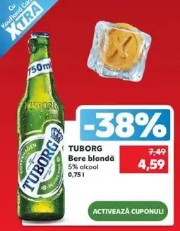 Kaufland TUBORG Bere blondă Ofertă