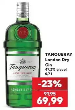 Kaufland TANQUERAY London Dry Gin Ofertă