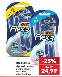 Kaufland BIC Flex 3 Ofertă