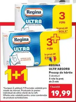 Kaufland REGINA Ultr’Absorb Prosop de hârtie Ofertă