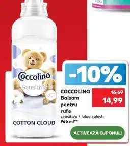 Kaufland COCCOLINO Balsam pentru rufe Ofertă
