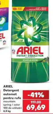 Kaufland ARIEL Detergent automat pentru rufe Ofertă