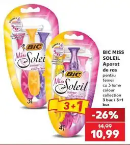 Kaufland BIC Miss Soleil Aparat de Ras Ofertă