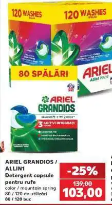 Kaufland ARIEL GRANDIOS / ALLIN1 Ofertă