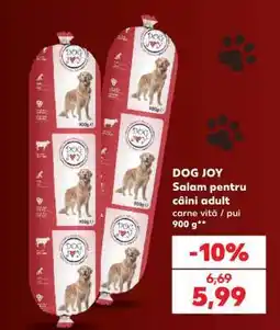 Kaufland DOG JOY Salam pentru câini adult Ofertă