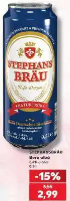 Kaufland STEPHANSBRÄU Bere albă Ofertă