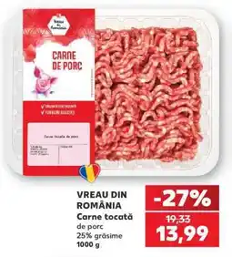 Kaufland Carne tocată de porc Ofertă