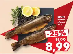 Kaufland NEGO Păstrăv afumat Ofertă