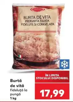 Kaufland Burtă de vită Ofertă