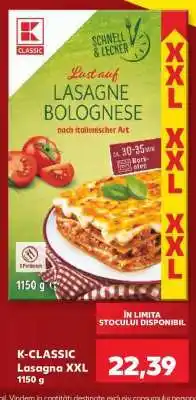 Kaufland K-CLASSIC Lasagna XXL Ofertă