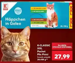 Kaufland K-CLASSIC XXL Pachet Plic Pisici Ofertă