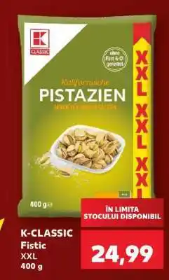 Kaufland K-CLASSIC Fistic XXL 400 g Ofertă